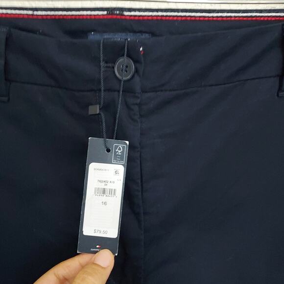 NEW Tommy Hilfiger Blue Chino Pants Size 16 - Picture 11 of 11